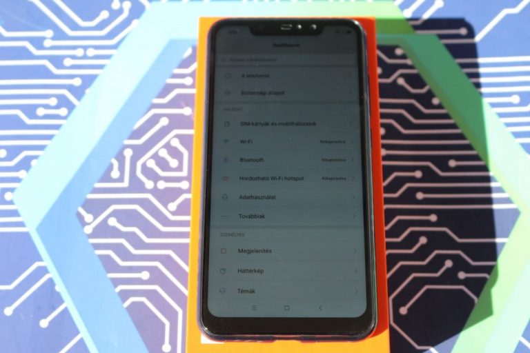 Xiaomi Redmi Note 6 Pro okostelefon teszt 14