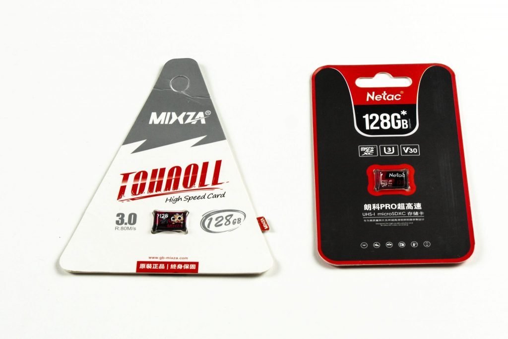 Netac és Mixza 128 GB-os micro SD kártyák tesztje 1