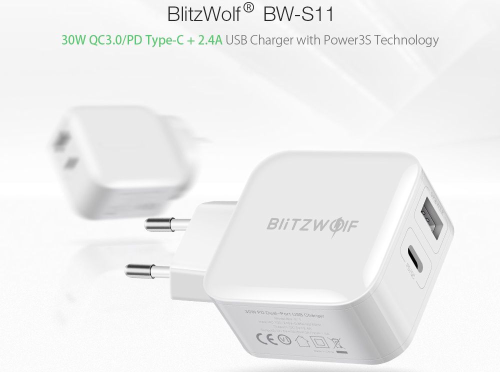 BlitzWolf BW-S11 multiportos töltő teszt 1