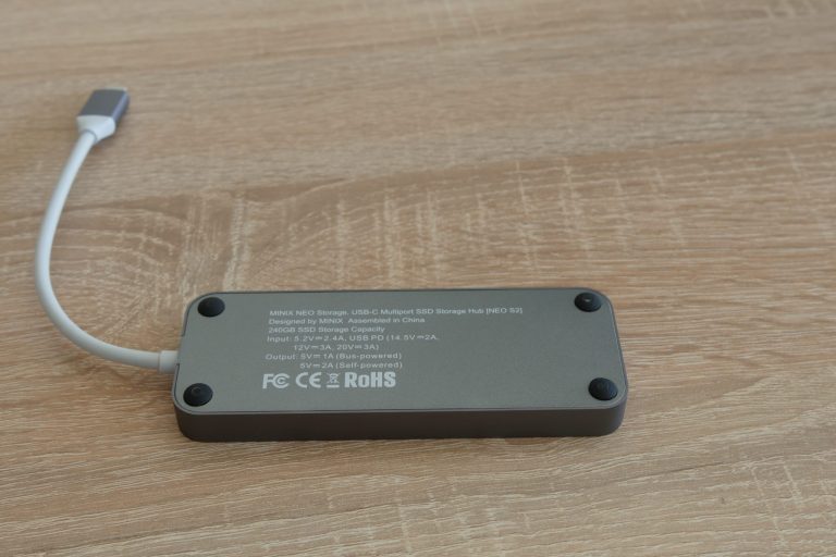 Minix NEO S2 Type-C SSD combo drive teszt 3