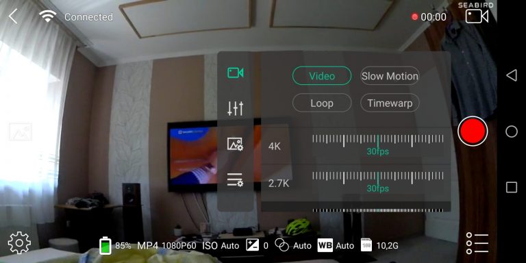 Xiaomi Mijia Seabird akciókamera teszt 14