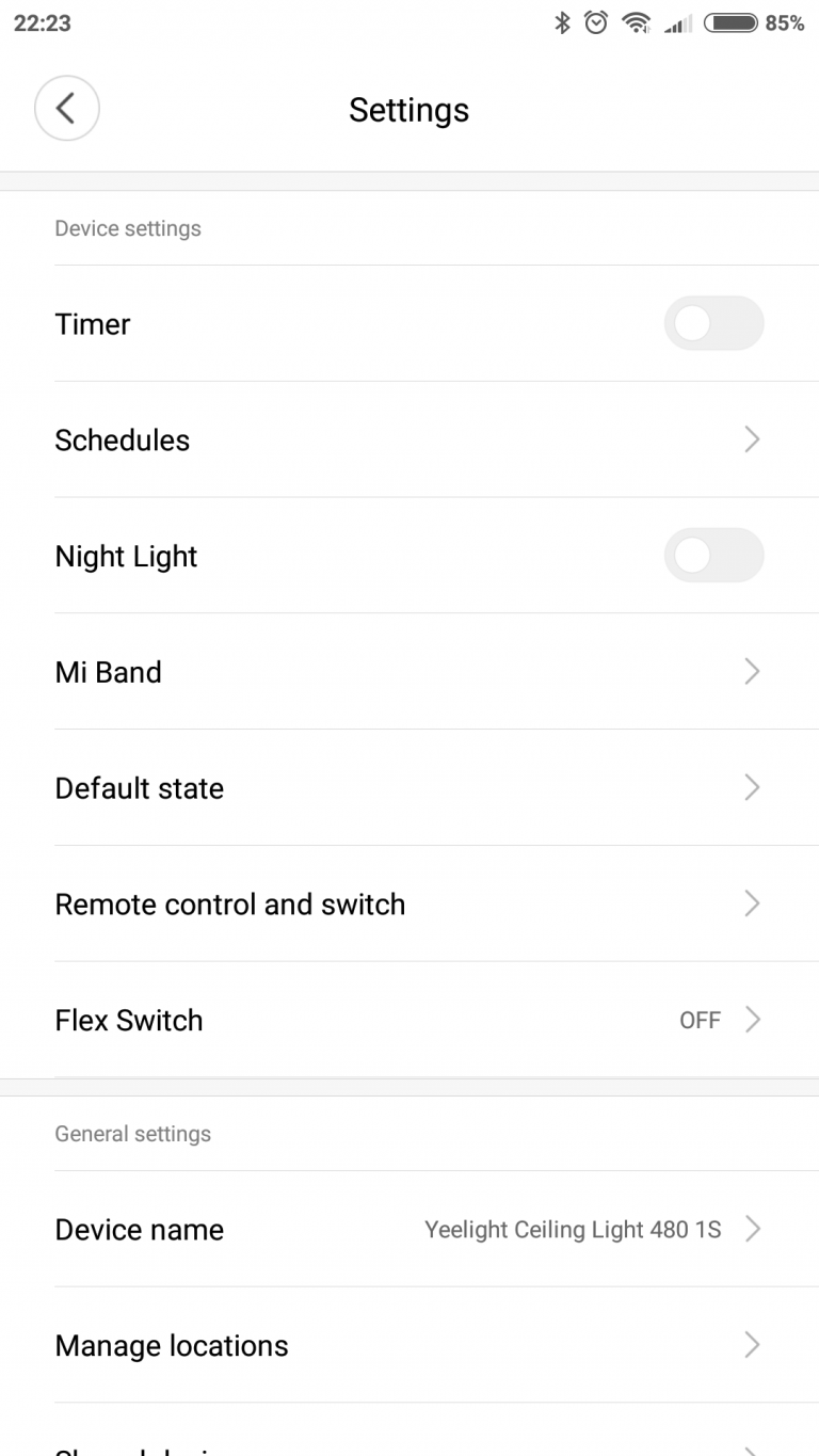 Xiaomi Yeelight YLXD42YL okoslámpa teszt 20