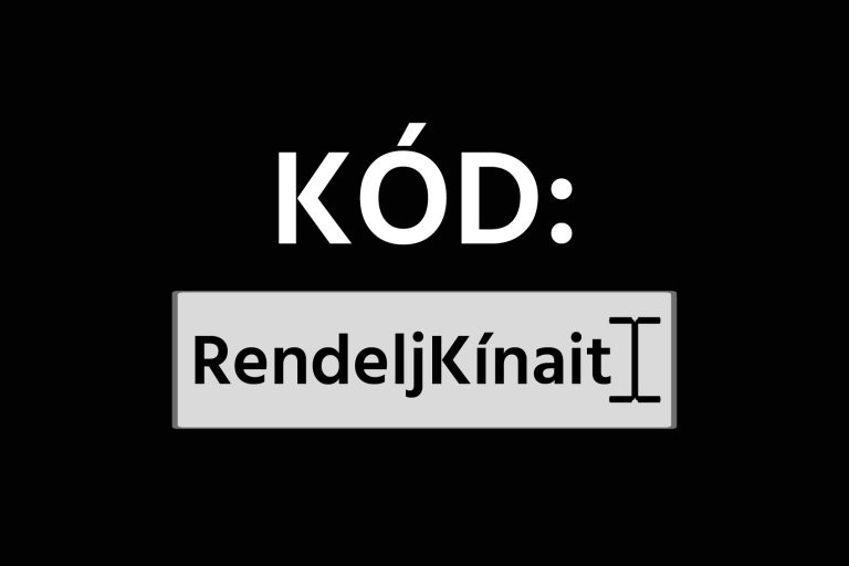 Extra kedvezmény a Rendeljkínait kóddal