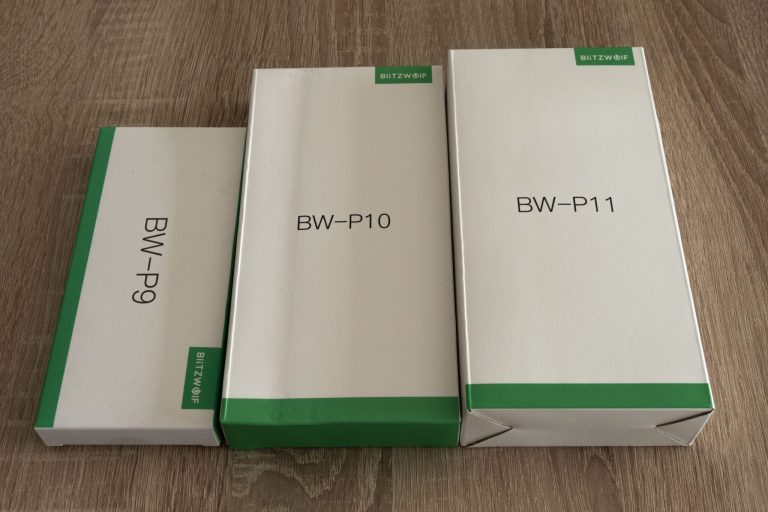 BlitzWolf P9, P10, P11 powerbankok tesztje 2