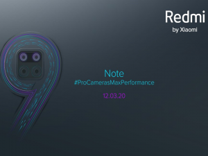 Hamarosan itt a Redmi Note 9!