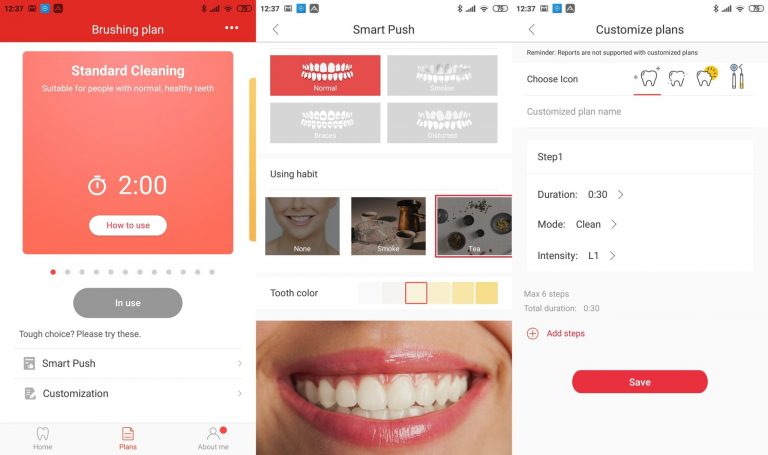 Xiaomi Oclean X Pro elektromos fogkefe teszt 15