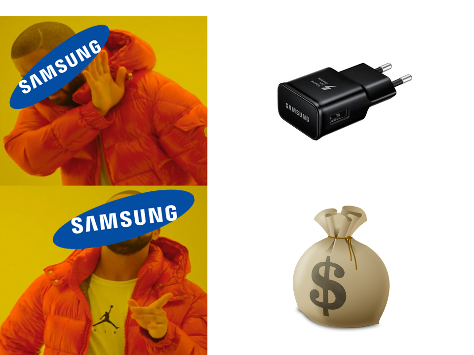 A Samsung is leszámol a töltővel? 1