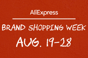 Indul a Brand Shopping Week bemelegítése Aliexpressen