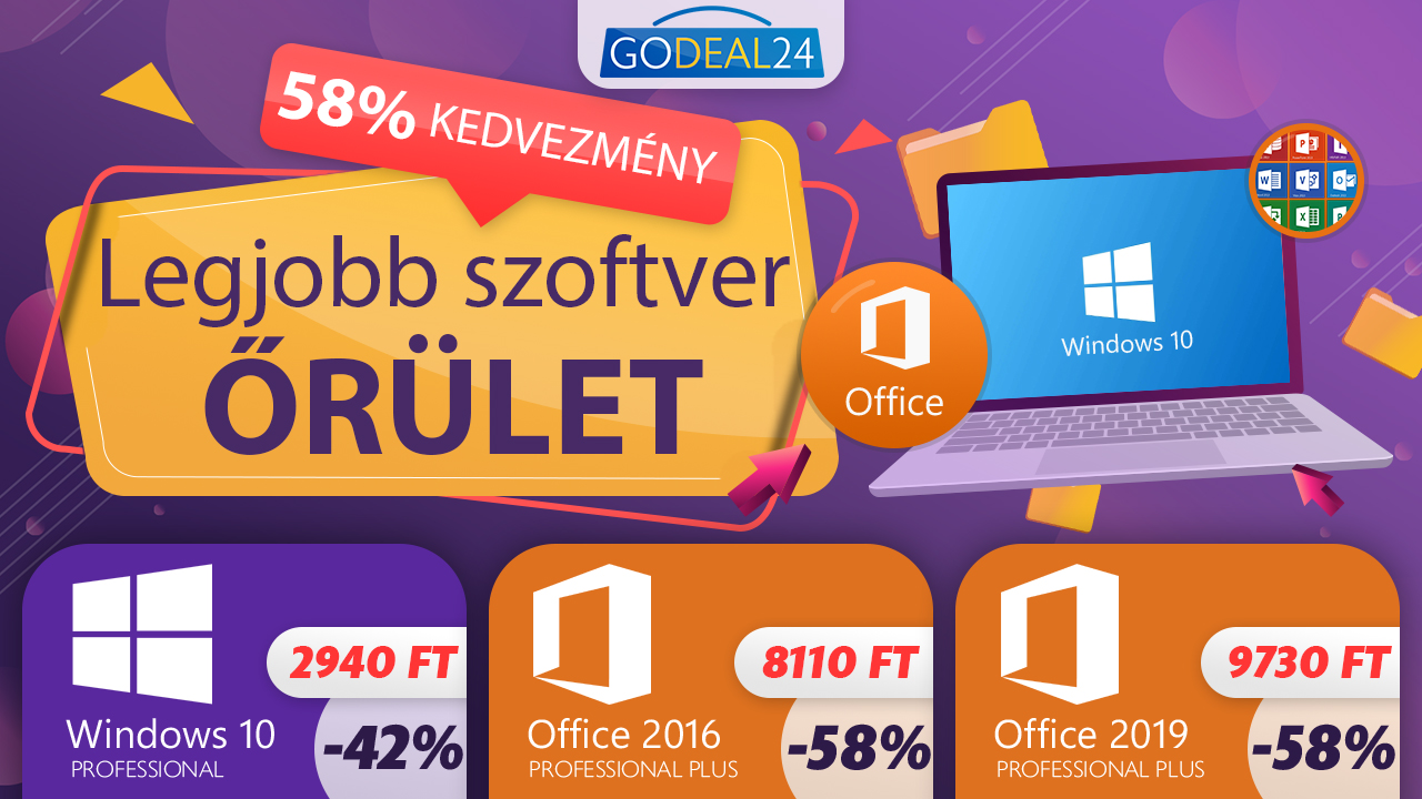 Nagyon olcsó Windows és Office 2