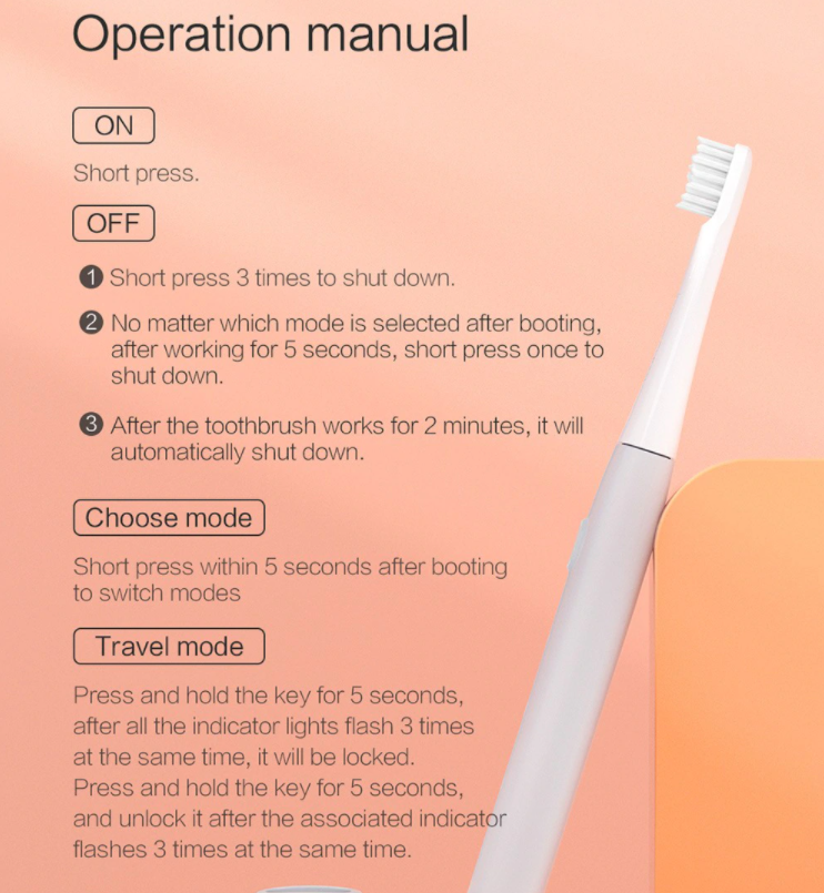 2700 forintért vihető a Xiaomi Inncap PT01 elektromos fogkefe 7
