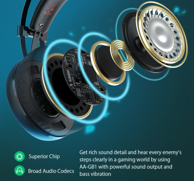 Jó áron vihető az AirAux gamer fejhallgatója 4