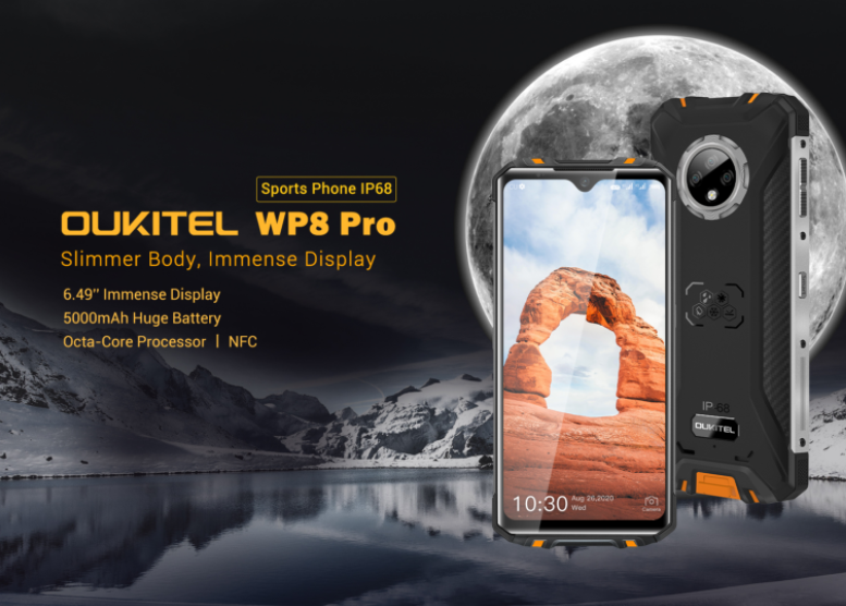 Előrendelhető az Oukitel WP8 Pro strapatelefon 1