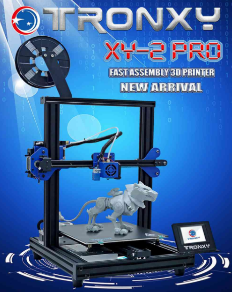 3D nyomtatás otthon, a Tronxyval 2
