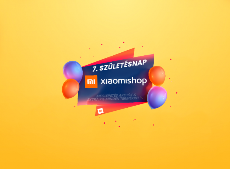 7 éves lett a Xiaomishop