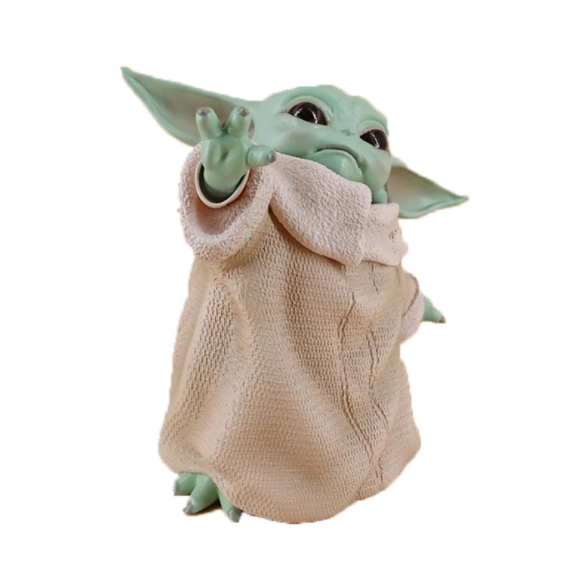 Imádnivaló Baby Yoda figura kapható az Alin 3