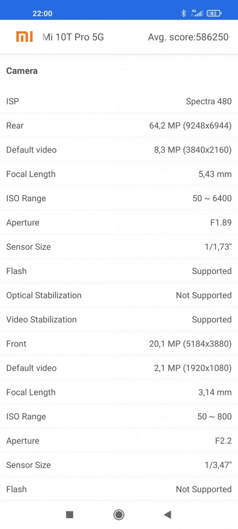 Xiaomi Mi 10T okostelefon teszt 34