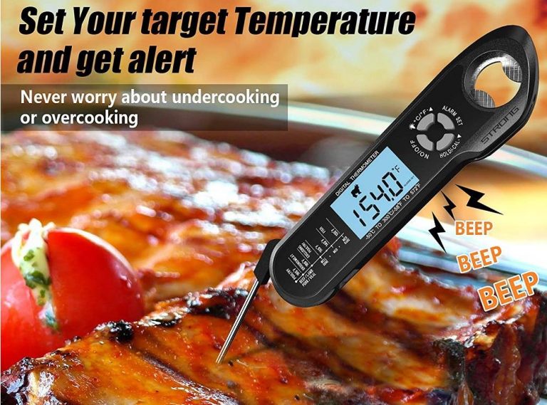 Vezetékes ételhőmérő, hogy sose rontsuk el a steaket 5