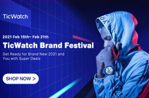 TicWatch Brand Festival indult az Aliexpressen