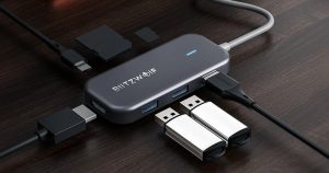 Olcsó USB hub a BlitzWolftól