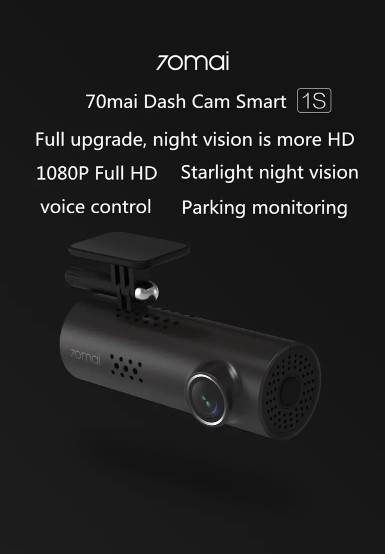 A 70mai 1S autós menetrögzítő kamera remek áron rendelhető 5