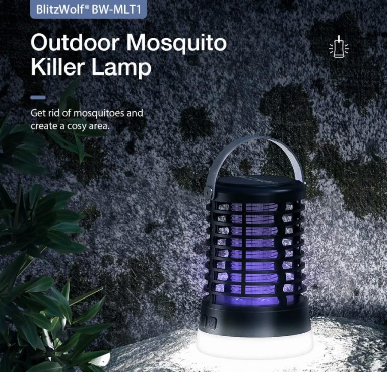Lámpa és szúnyogcsapda is egyben a BlitzWolf BW-MLT1 9