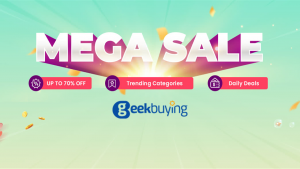 Nyakunkon az újabb Mega Sale a Geekbuyingon