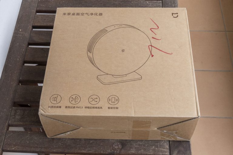 Xiaomi Mijia asztali légtisztító teszt 3