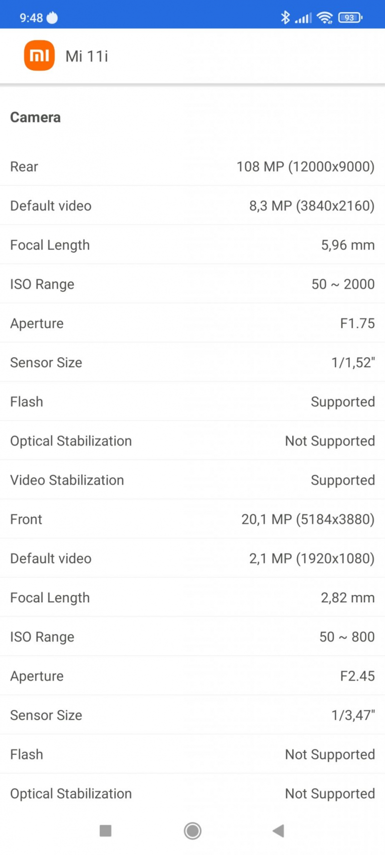 Xiaomi Mi 11i okostelefon teszt 34