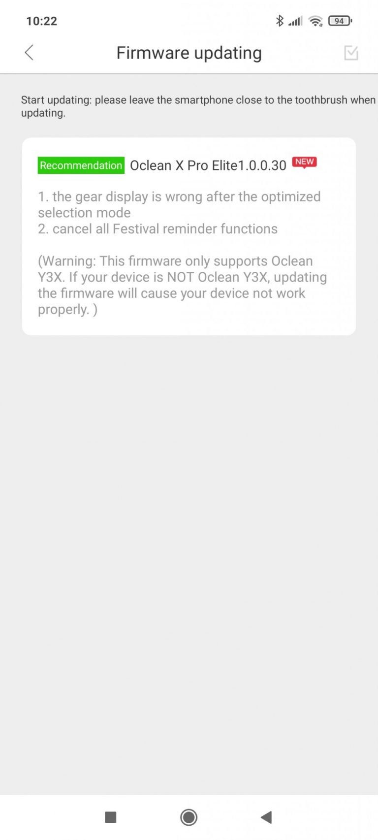 Xiaomi Oclean X Pro Elite fogkefe teszt 18