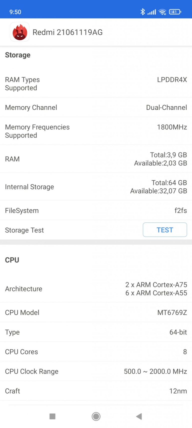 Xiaomi Redmi 10 okostelefon teszt 20