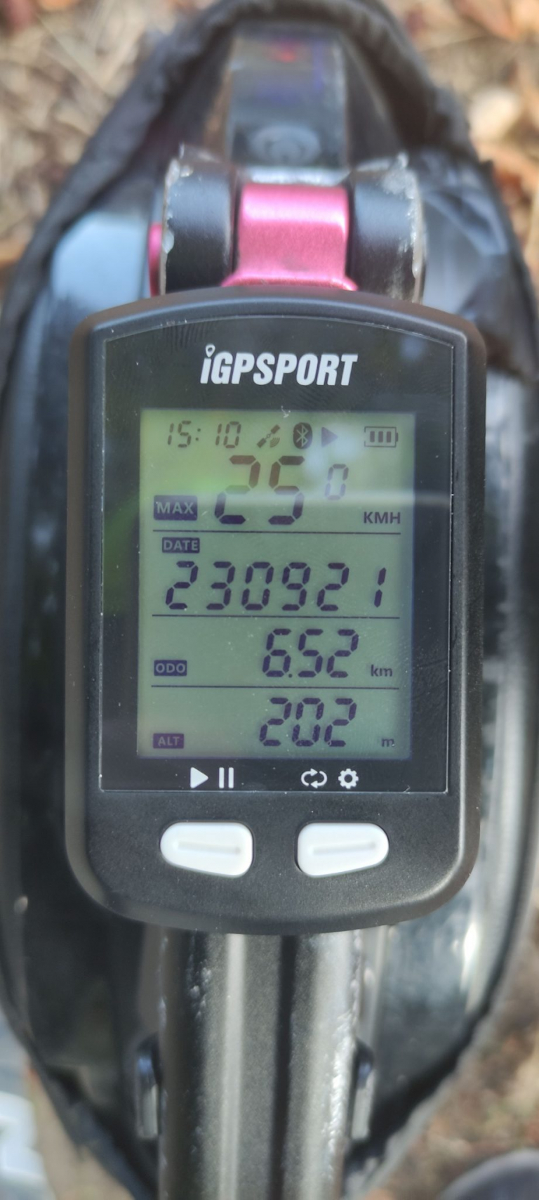 IGPSPORT IGS10S és IGS20E kerékpár komputer teszt 6