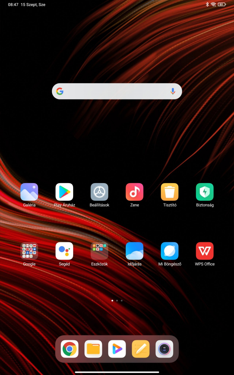 Xiaomi Pad 5 (Global version) tablet teszt 17
