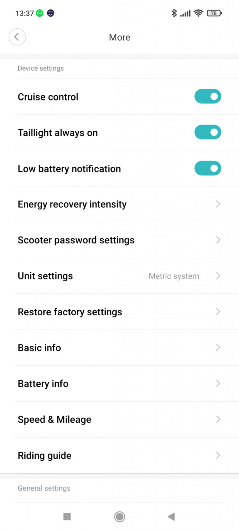 Xiaomi Mi Electric Scooter 1S roller teszt 22