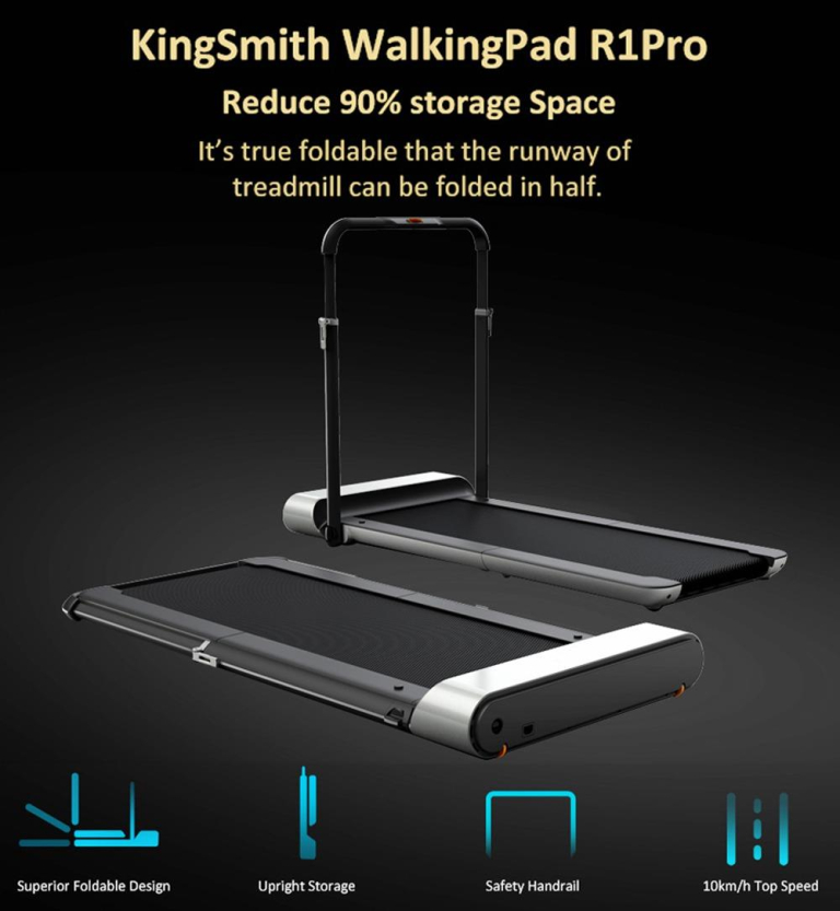A Kingsmith R1 Pro sétapadja kuponnal most olcsón rendelhető 2
