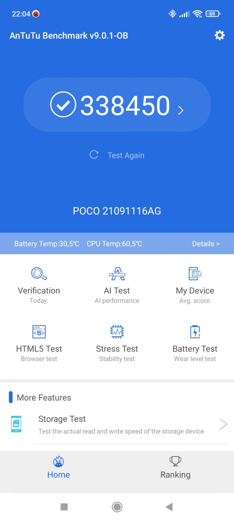 Poco M4 Pro 5G okostelefon teszt 31