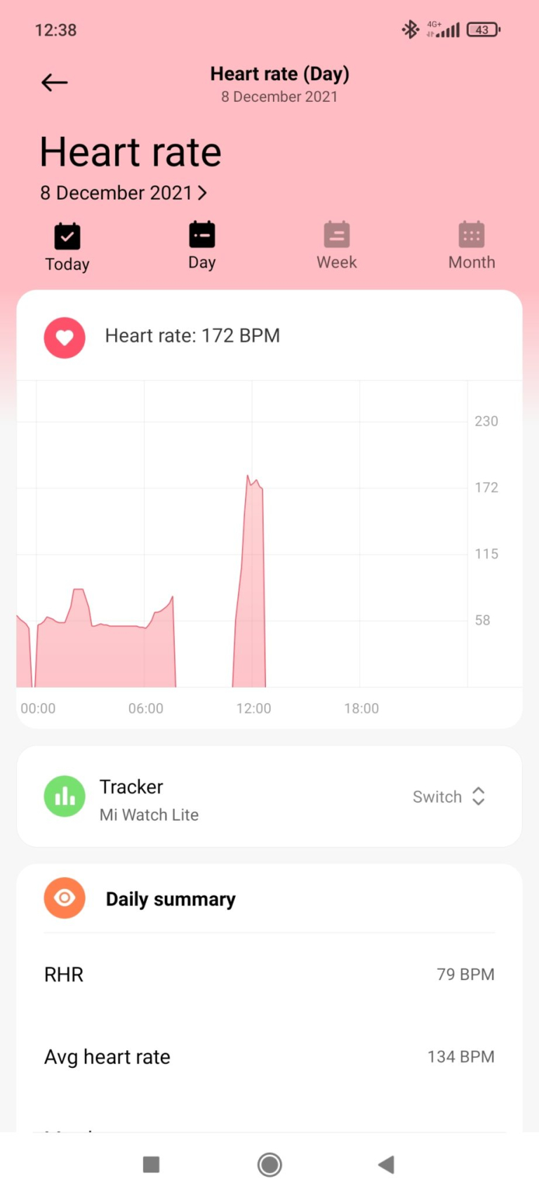 Xiaomi Mi Watch Lite sportóra teszt 40