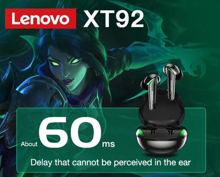 Csomagolás nélkül bitang olcsó a Lenovo XT92 fülhallgató 2