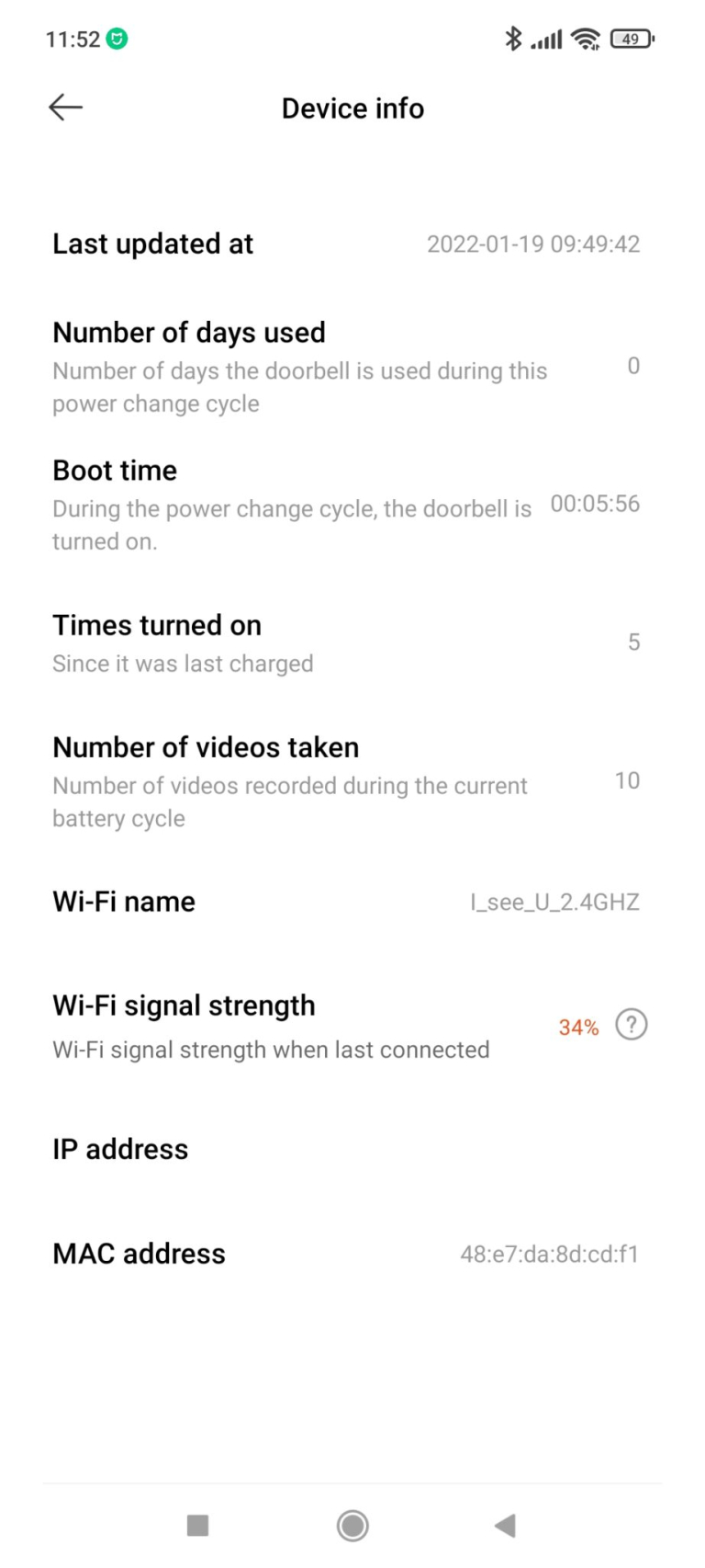 Xiaomi Doorbell 2 okoscsengő teszt 25