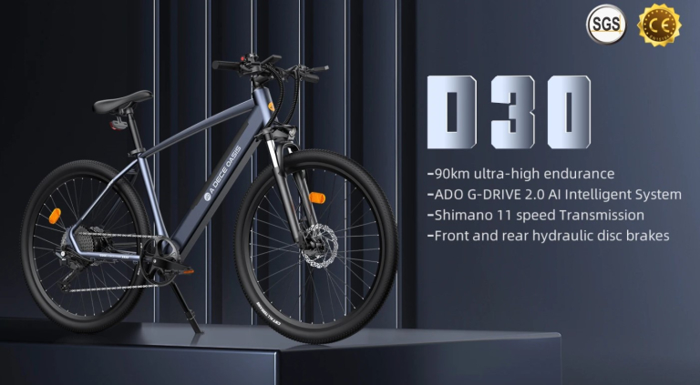 Érkezőben az ADO újdonsága, a D30 elektromos kerékpár 2