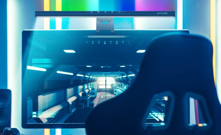 Kuponnal jó áron vihető a BlitzWolf BW-CML4 monitorlámpa