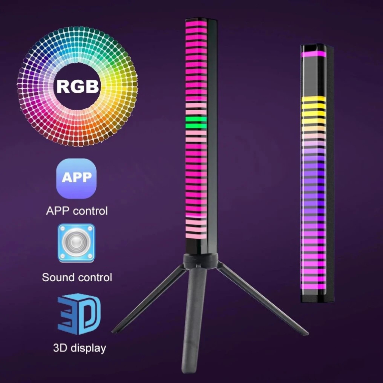 Jópofa, ritmusra változó RGB lámpát vehetünk most olcsón 3