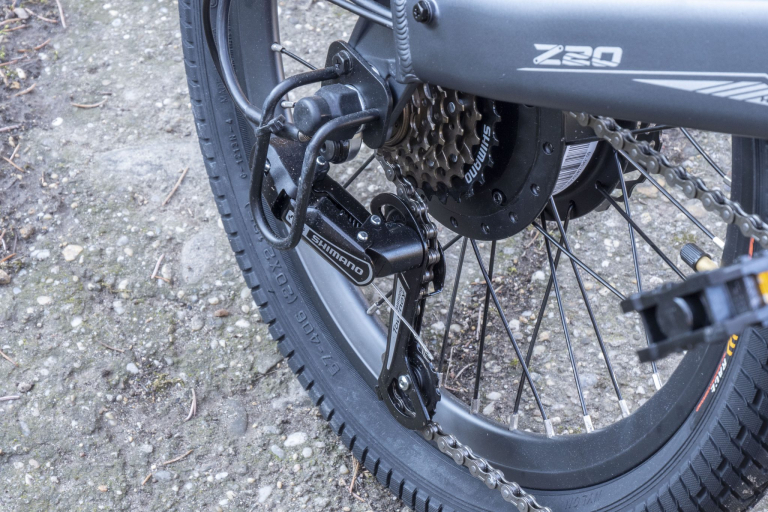 Himo Z20 elektromos kerékpár teszt 8