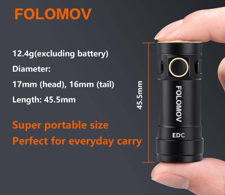 Ultra kompakt zseblámpa a Folomovtól mindössze 6800 Ft-ért 3