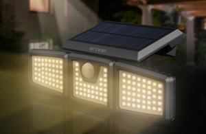 Akciós napelemes kültéri lámpa a BlitzWolftól