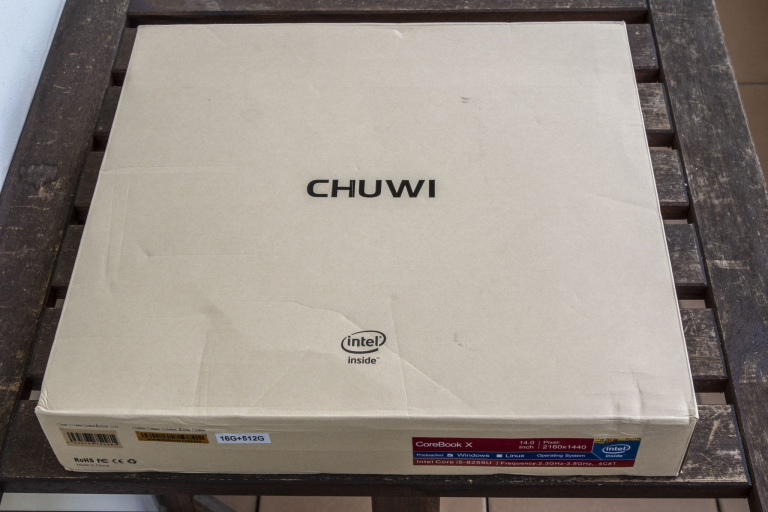 Chuwi CoreBook X notebook teszt 2