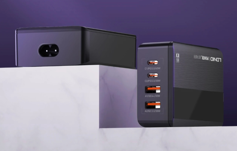 4 port, 65 watt, kedvező ár: ez az Ldnio PD töltője