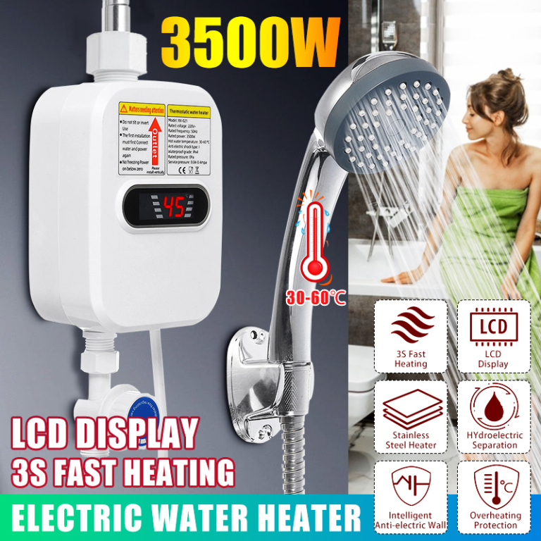 Elektromos, átfolyós rendszerű vízmelegítő remek áron 2