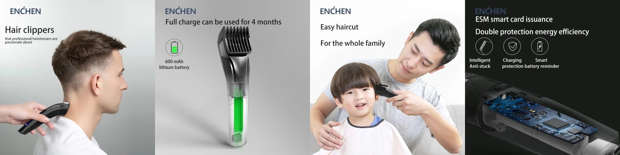 Enchen Sharp3 hajvágógép teszt 14