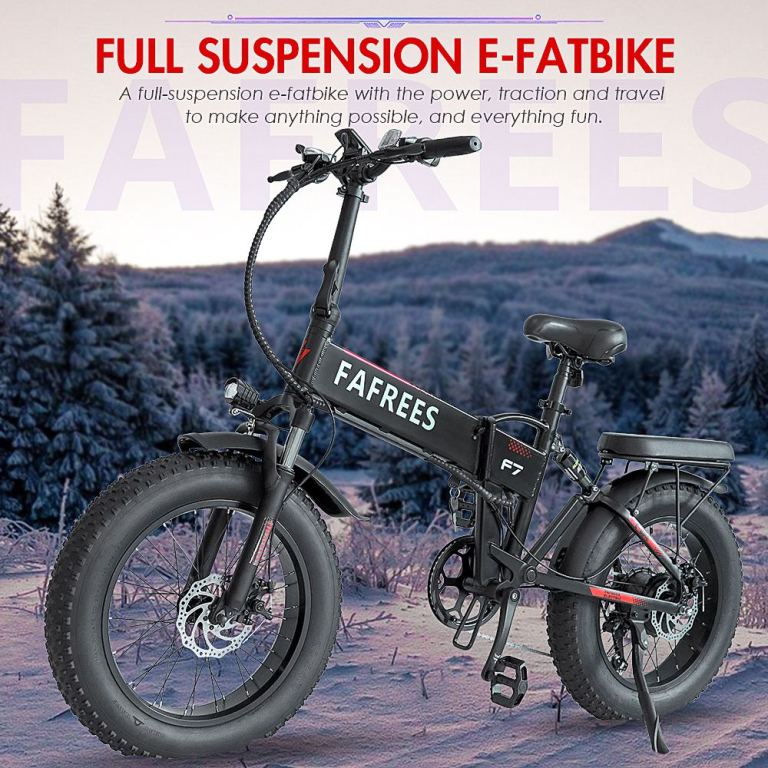 FAFREES F7 fatbike tengernyi érdekességgel felszerelve 8