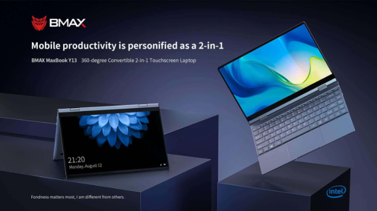 A Bmax sokoldalú laptopja az Y13 jó áron rendelhető 3